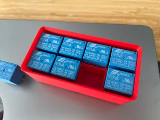 Gridfinity relay bins & trays