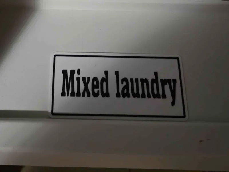 laundry basket labels