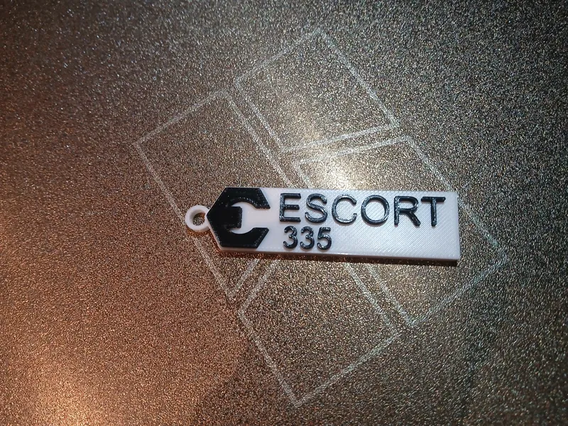 escort 335 keychain