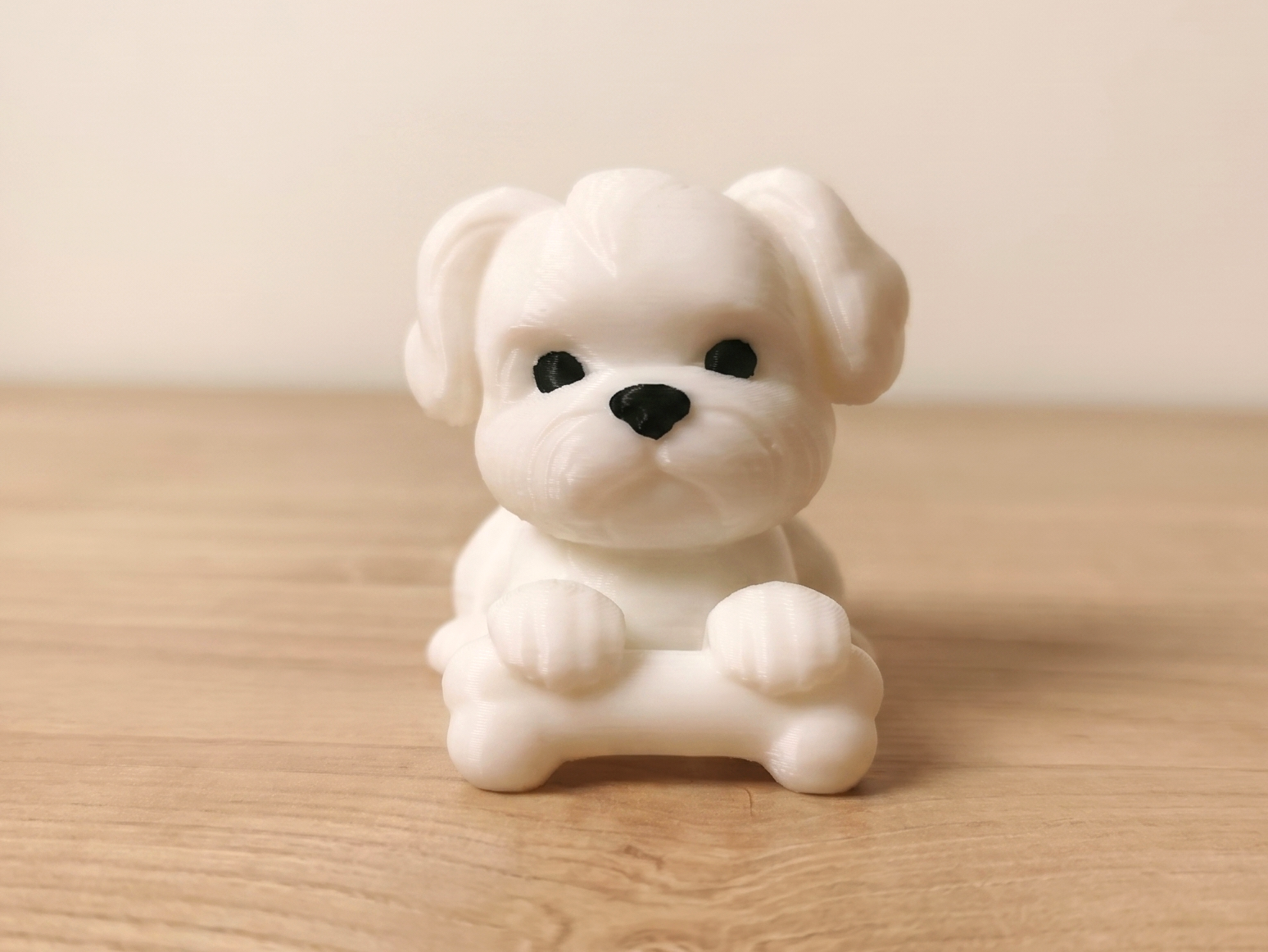 Miniatura 2 do modelo 3D 骨头小狗