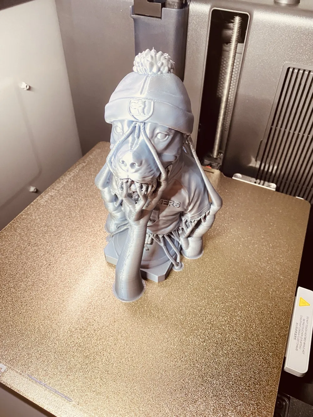 Raith Rovers FC Staffy statue - Free 3D Print Model - MakerWorld