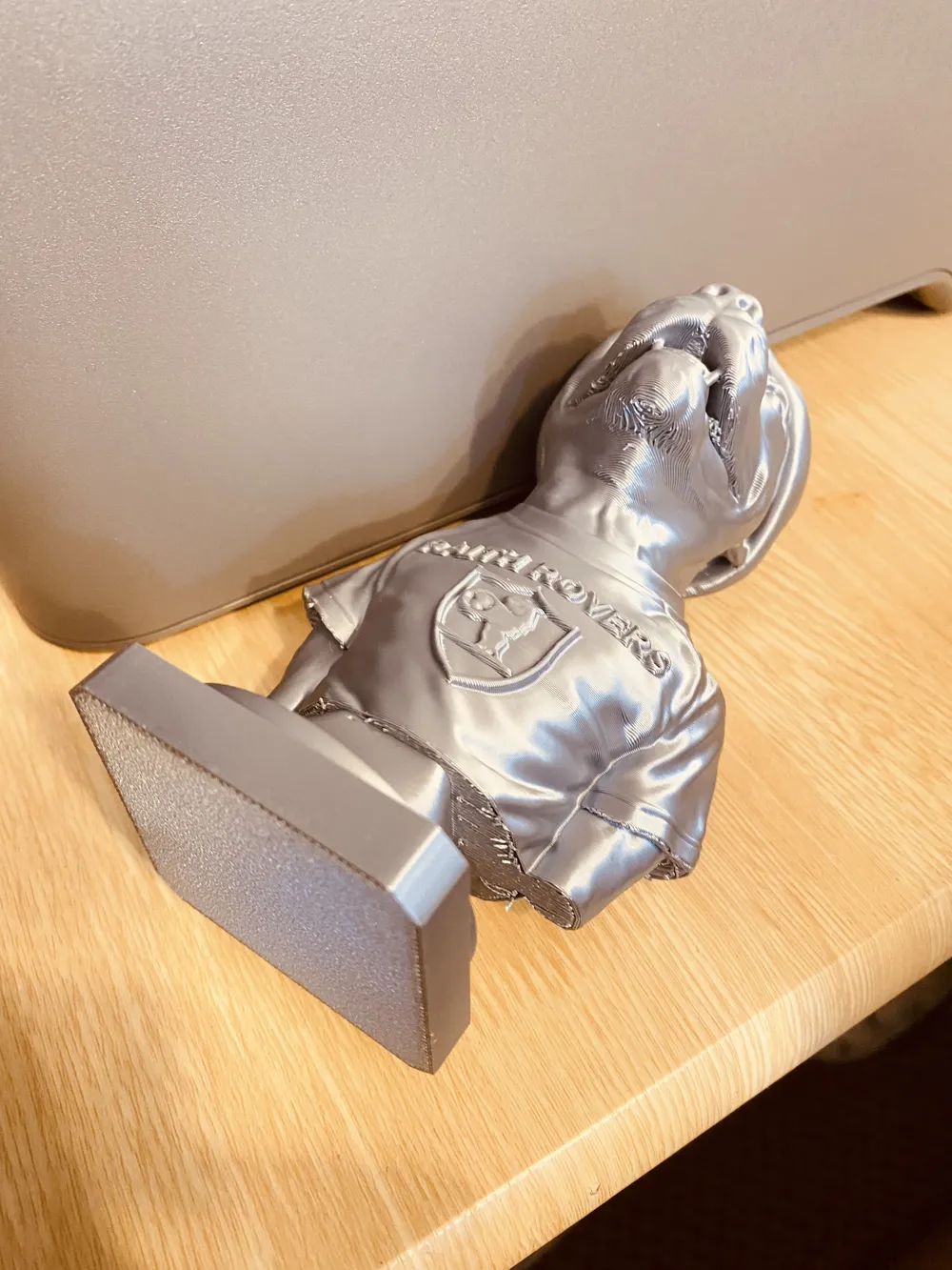 Raith Rovers FC Staffy statue - Free 3D Print Model - MakerWorld