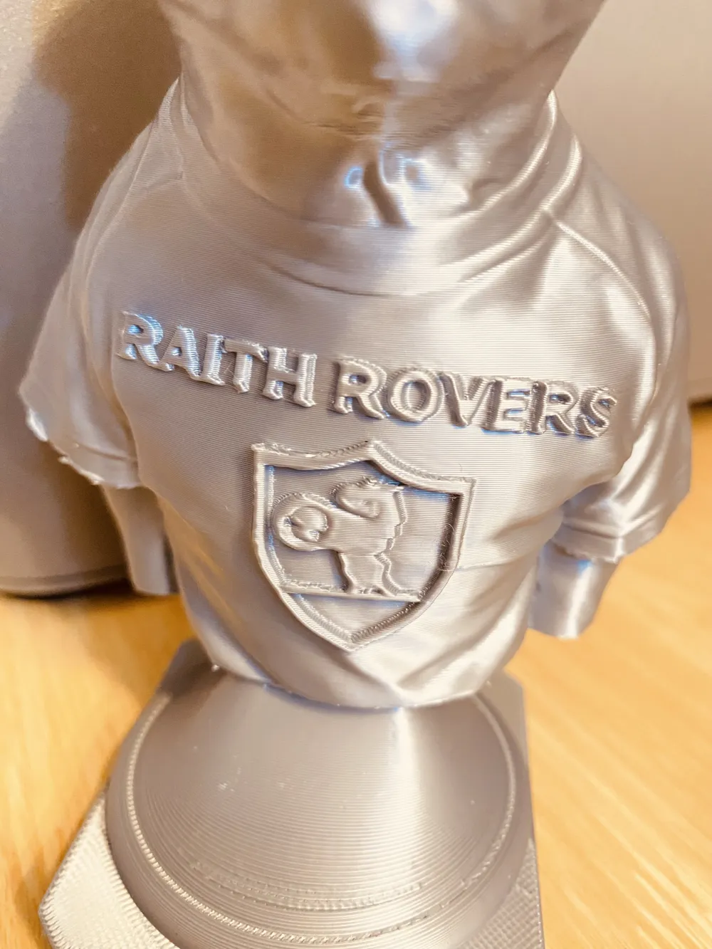 Raith Rovers FC Staffy statue - Free 3D Print Model - MakerWorld