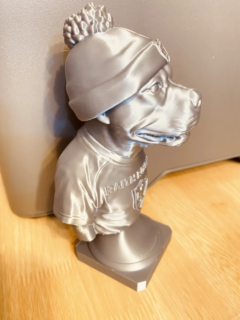 Raith Rovers FC Staffy statue - Free 3D Print Model - MakerWorld