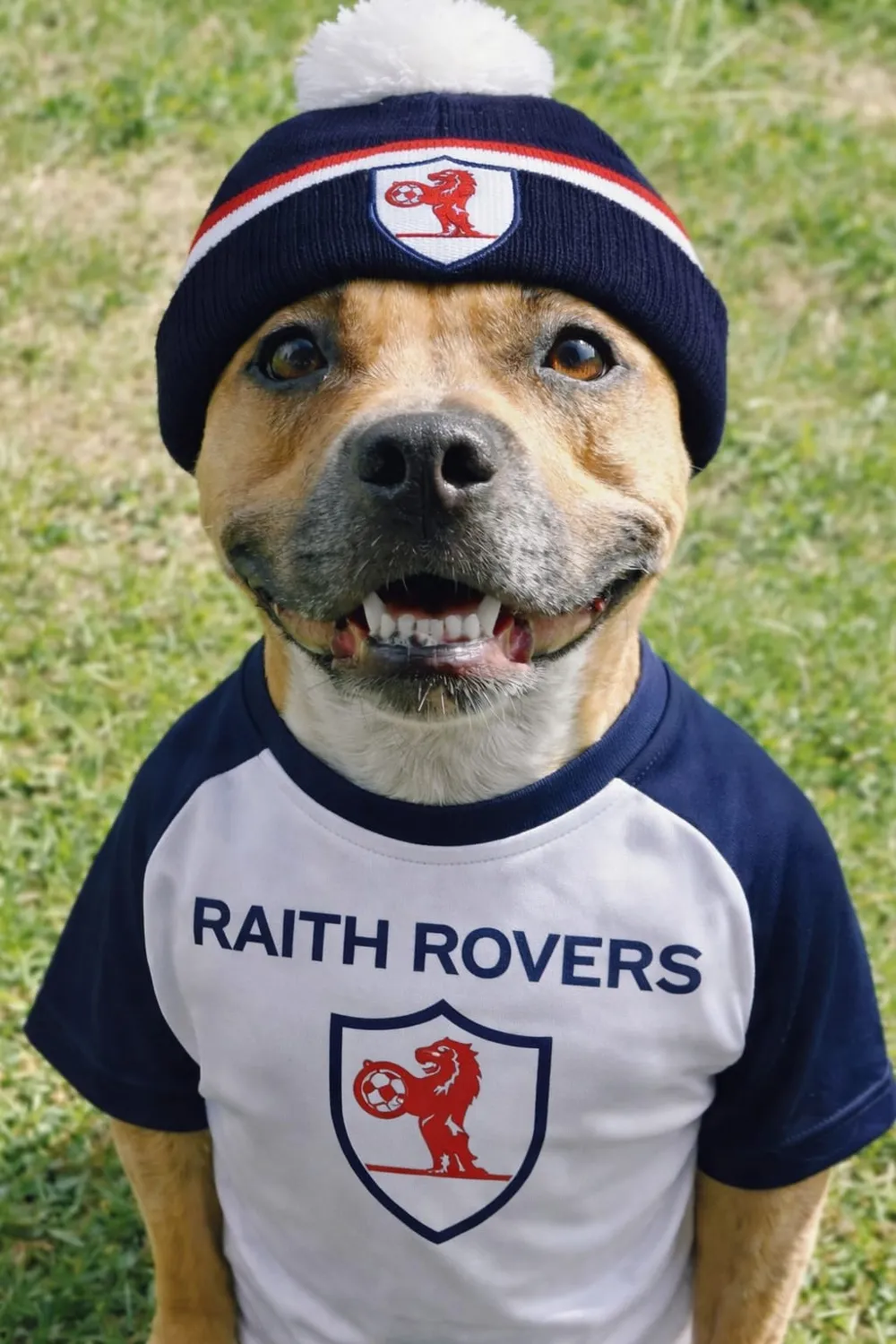 Raith Rovers FC Staffy statue - Free 3D Print Model - MakerWorld