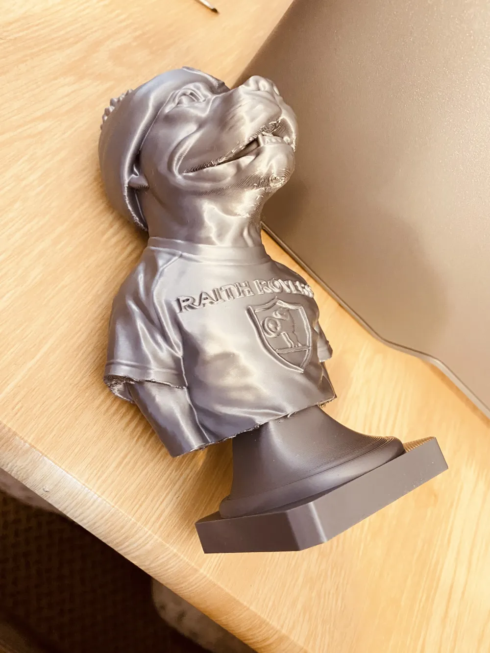 Raith Rovers FC Staffy statue - Free 3D Print Model - MakerWorld