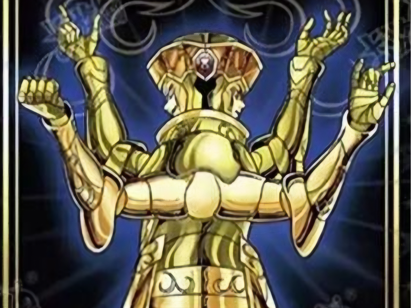 armure d'or du gemeaux version SOUL OF GOLD