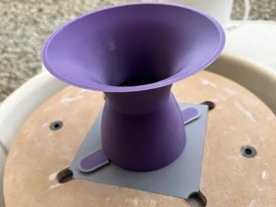 Pottery chuck for bat system