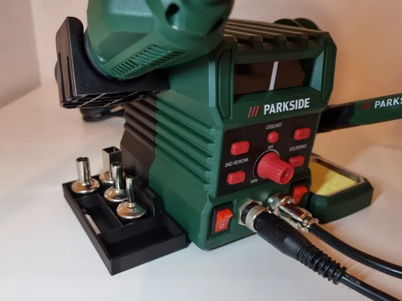 Box Soldering Air Station Parkside Nozzle Storage