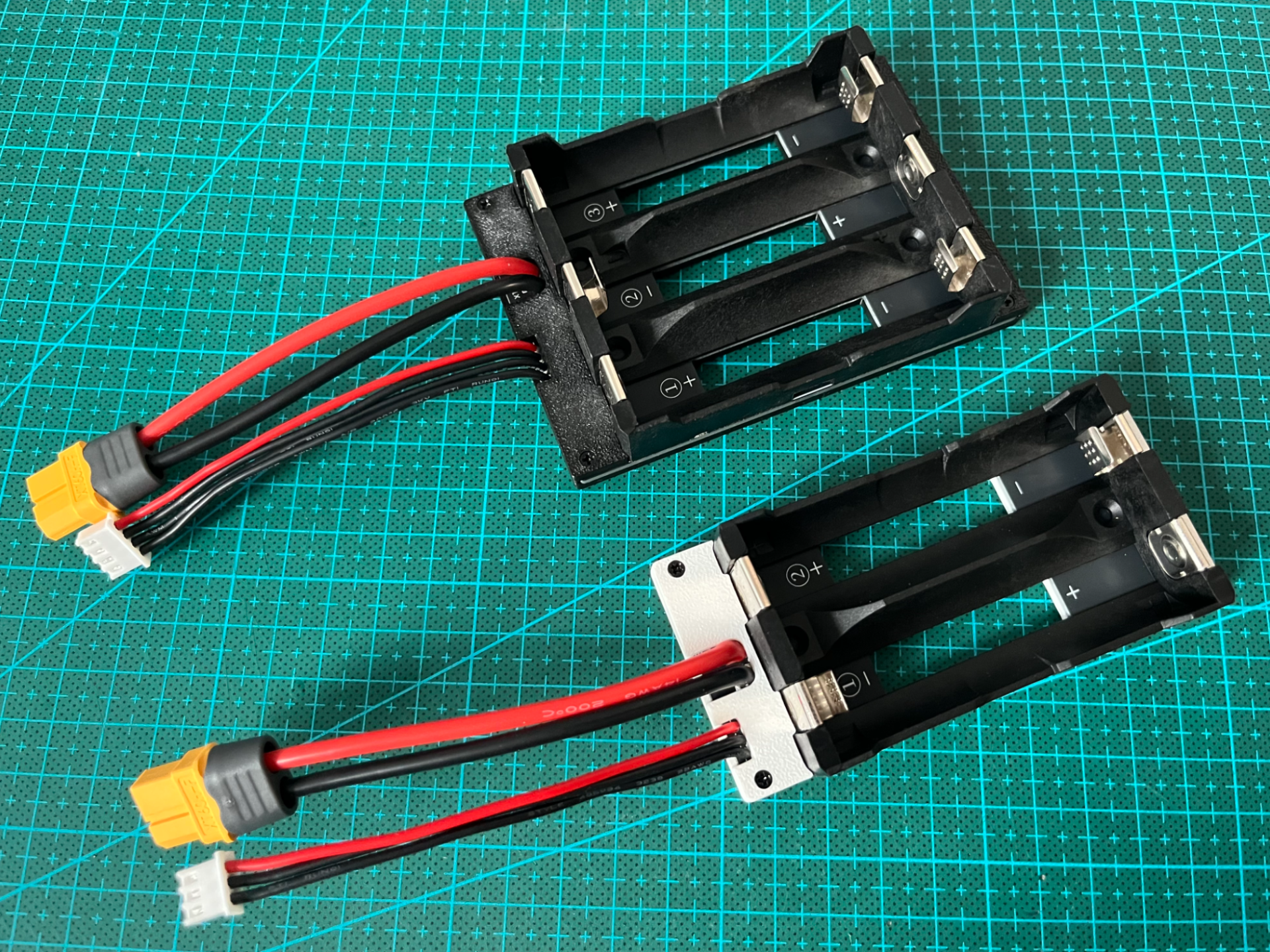 2S 3S-21700可拆卸电池盒 免焊接电包 开放式结构