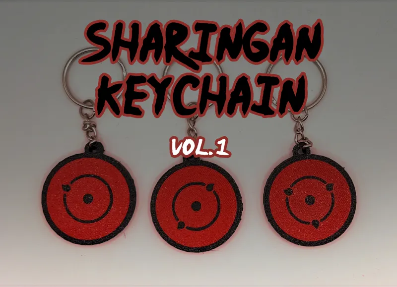 Sharingan Keychain Volume 1