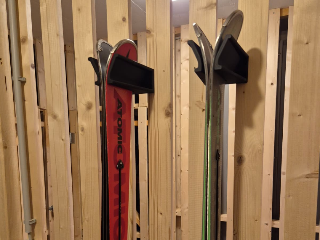 Skihalterung