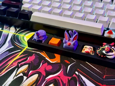 Key Cap Planner Keycap Organizers by Melted Plastic - MakerWorld