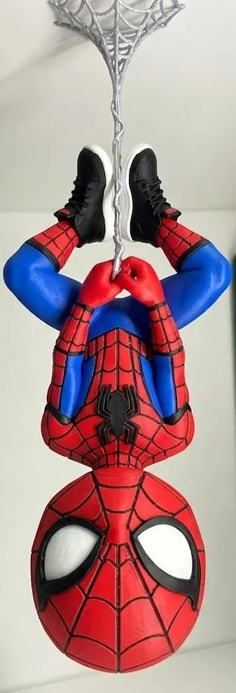 Modelo para impresión 3D: SPIDER MAN — vista de referencia 3
