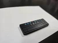 Porte-clés touche de clavier personnalisable — photo 4
