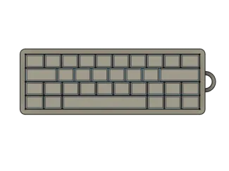 KEYBOARD KEYCHAIN  