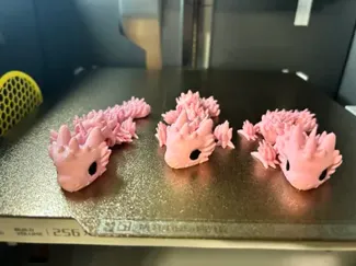 Cute baby flexi dragon