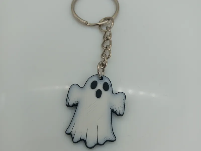 a cute little ghost as Keychain