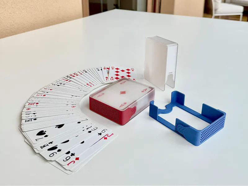 Deck Box with Transparent Sliding Cover