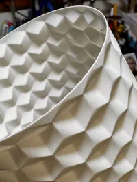 Vase Mode - base model is shorter.