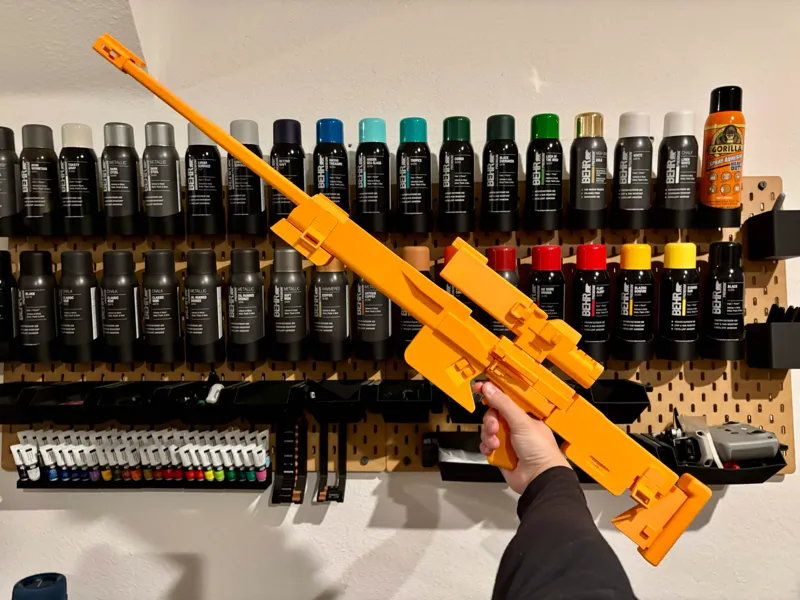 Marathon Longshot Sniper Rifle Cosplay Prop