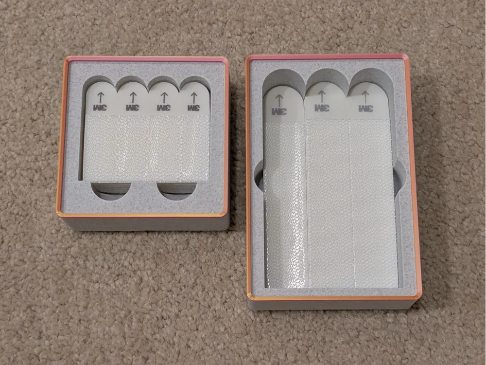 Gridfinity 3M Command Strips Storage - Free 3D Print Model - MakerWorld