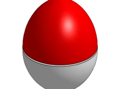Pocket Creatures Easter egg storage container