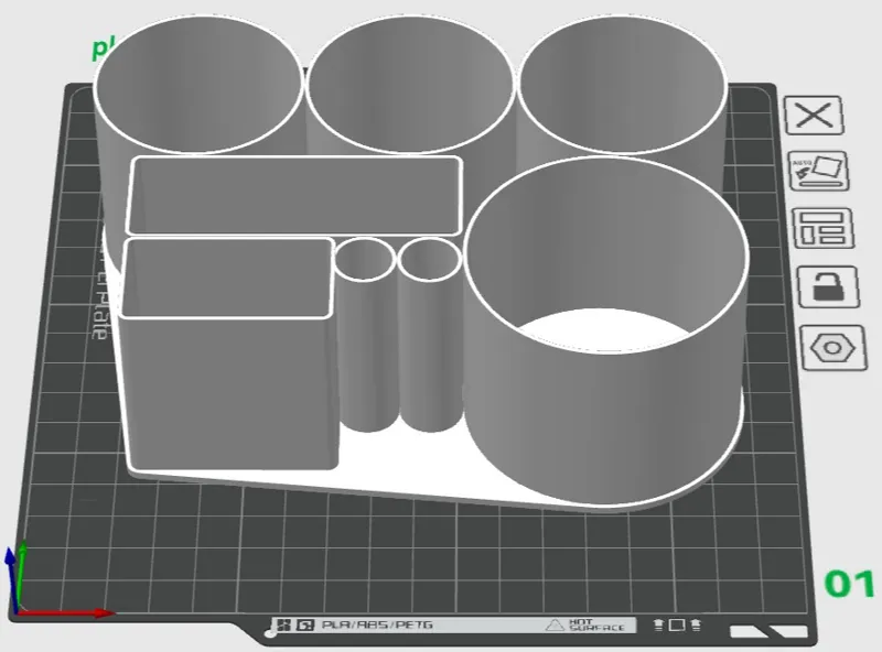 Nightstand Organizer