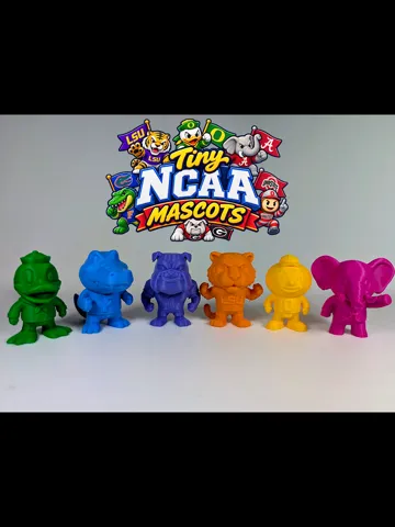 Modelo para impresión 3D: Tiny NCAA Mascots — vista de referencia 2