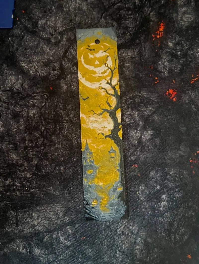 halloween bookmarks hueforge 