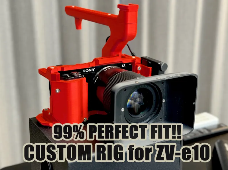 99% Perfect Fit! – Rig Cage for Sony ZV-E10!