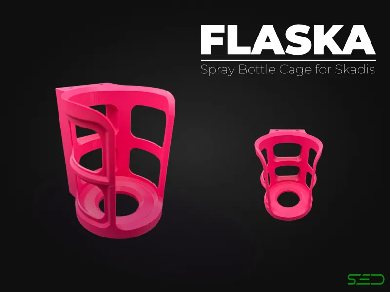 FLASKA - Spray Bottle Cage for Skadis