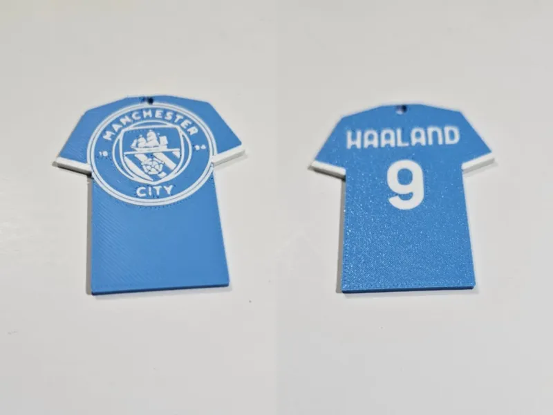 MANCHESTER CITY KEYCHAIN (HAALAND) - CUSTOMIZE
