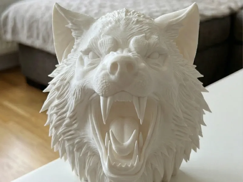The Witcher Wolf Bust