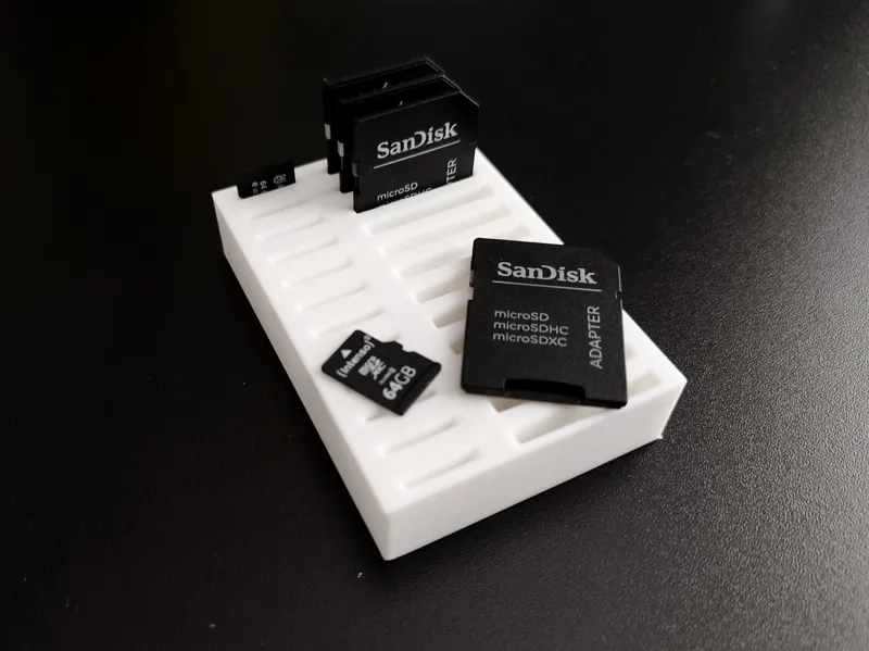 SD Card holder for SD and Micro-SD card type
