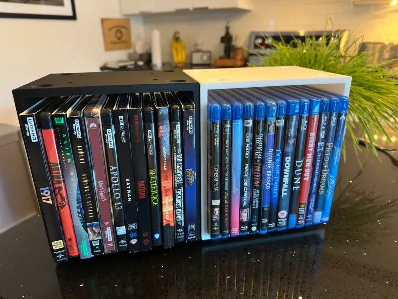 Stackable Blu-ray Organizer / Shelf