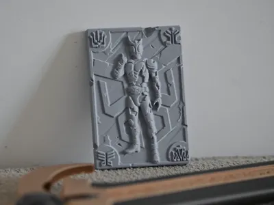 Kuuga Ancient Damaged Tablet/Badge (Fridge Magnet)