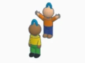 Mini keychain characters