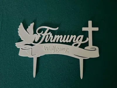 Cake Topper Confirmation