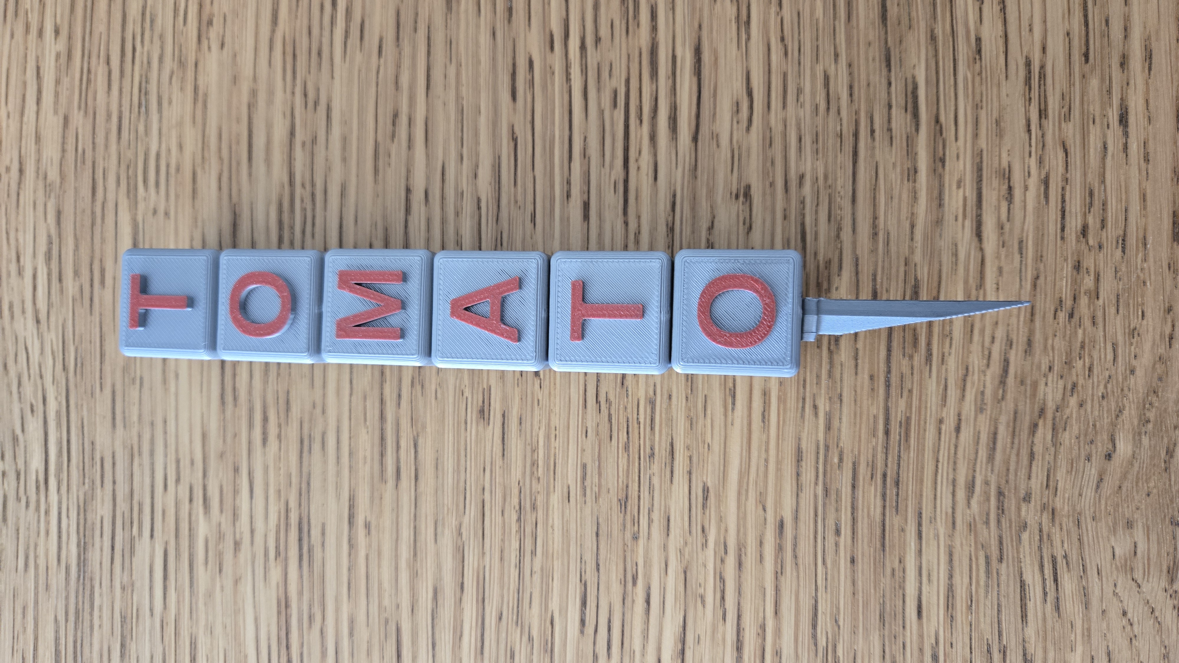 Miniatura 2 do modelo 3D Parametric Stackable Text Markers