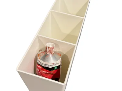 Organizational Bondo Storage Container