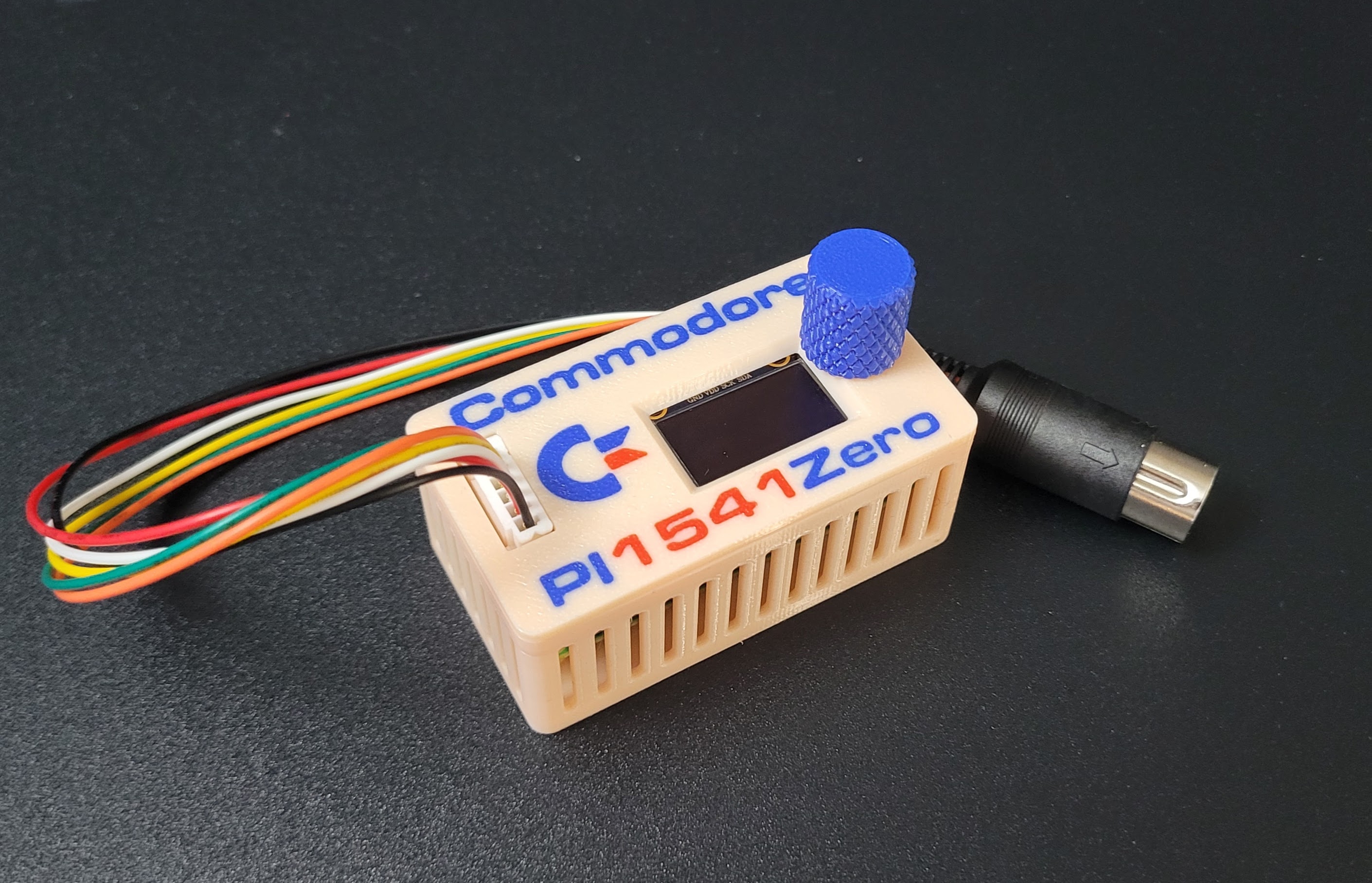 Miniatura 1 do modelo 3D C64 PI1541 Zero Case (With Encoder)
