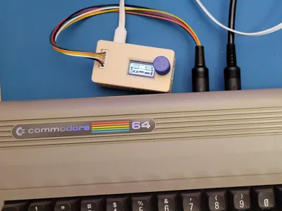 C64 PI1541 Zero Case (With Encoder)