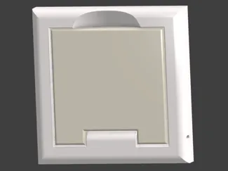 Sliding door cabinet child protection