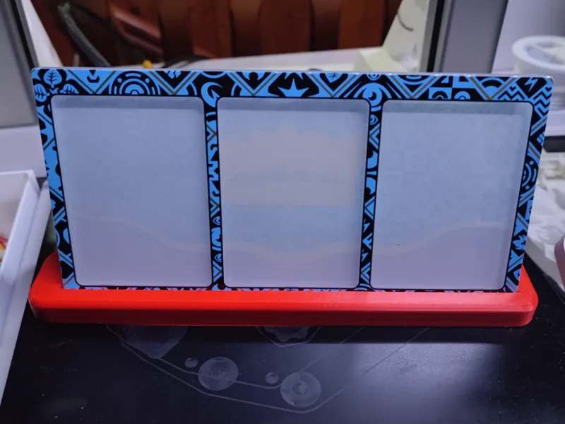 Porta carte triplo magnetico pokemon