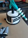 Multi color, fun trophy