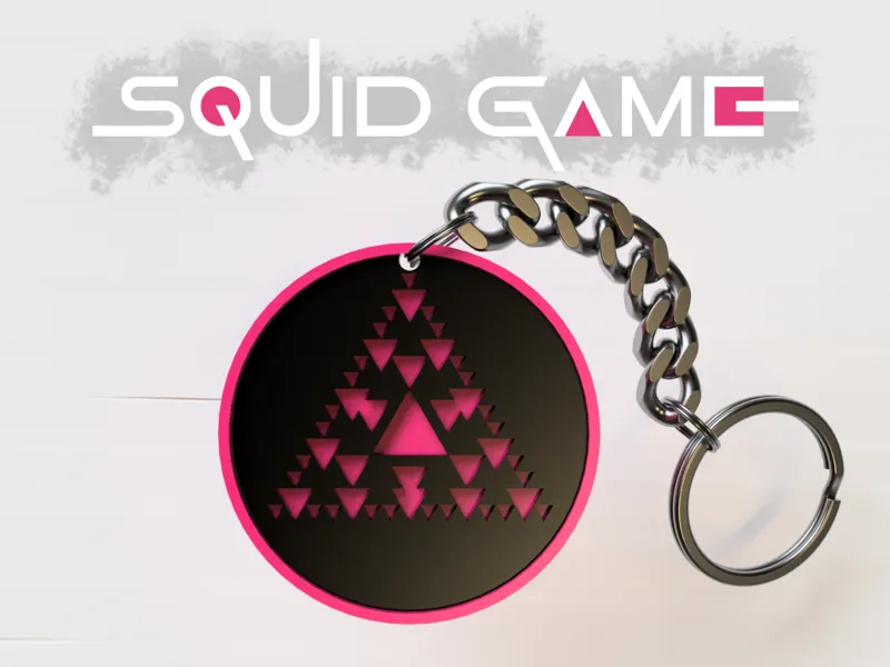 Nightmare Dalgona Keychain – Squid Game 2