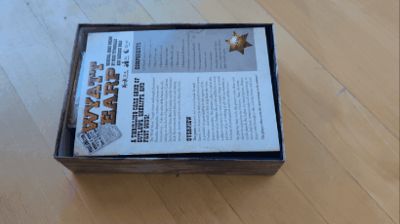 Wyatt Earp - Board Game Insert