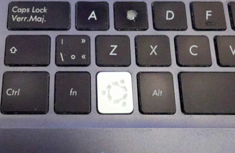 ASUS Vivobook S15 Ubuntu Keycap