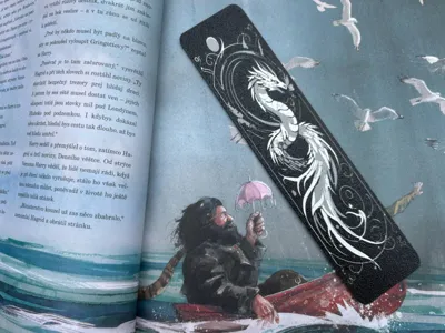 Elegant Dragon Bookmark